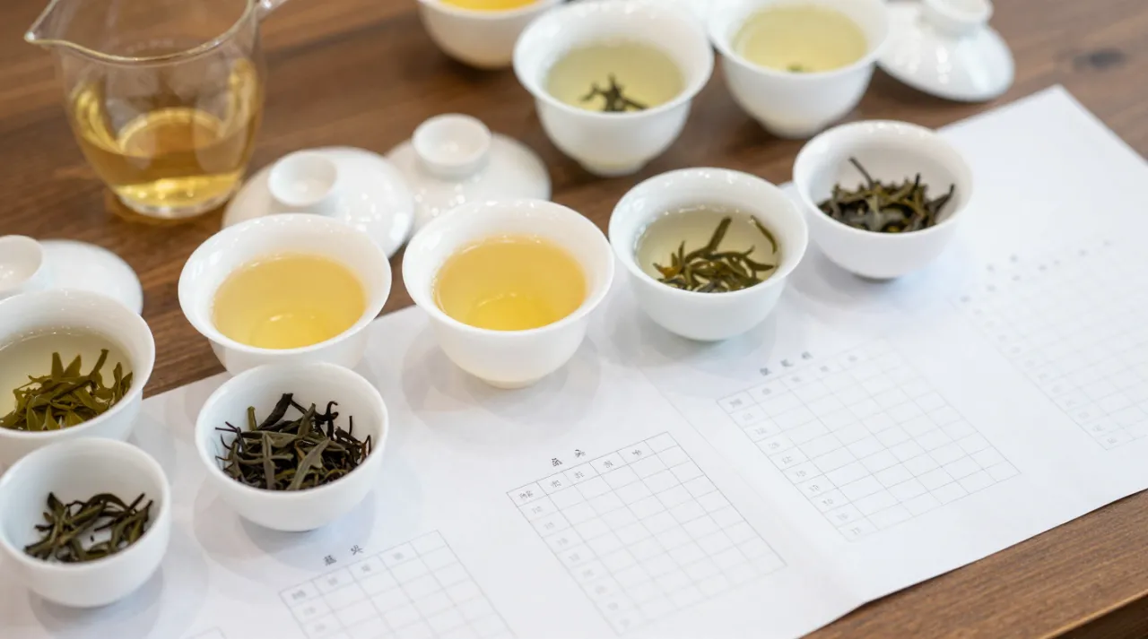 评茶员配图