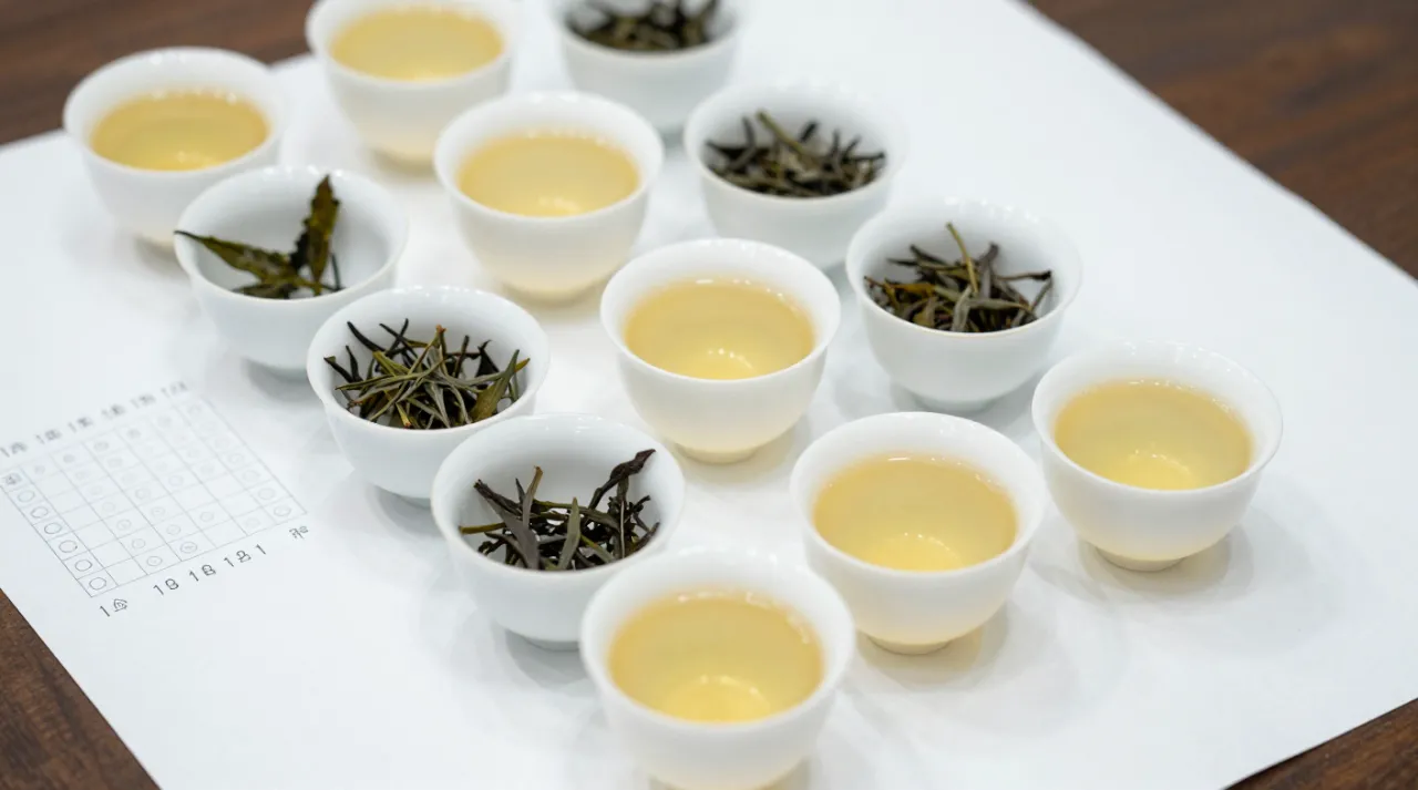 评茶员配图