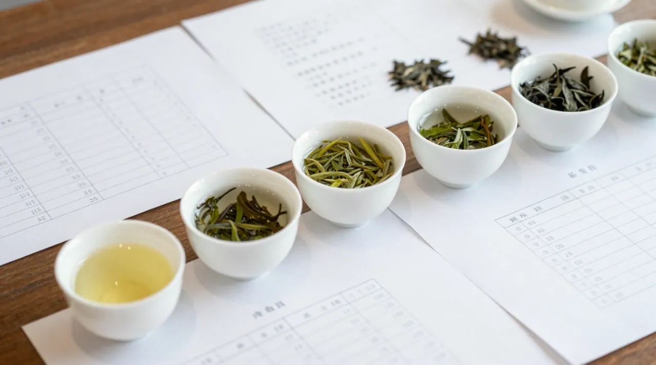 评茶员配图