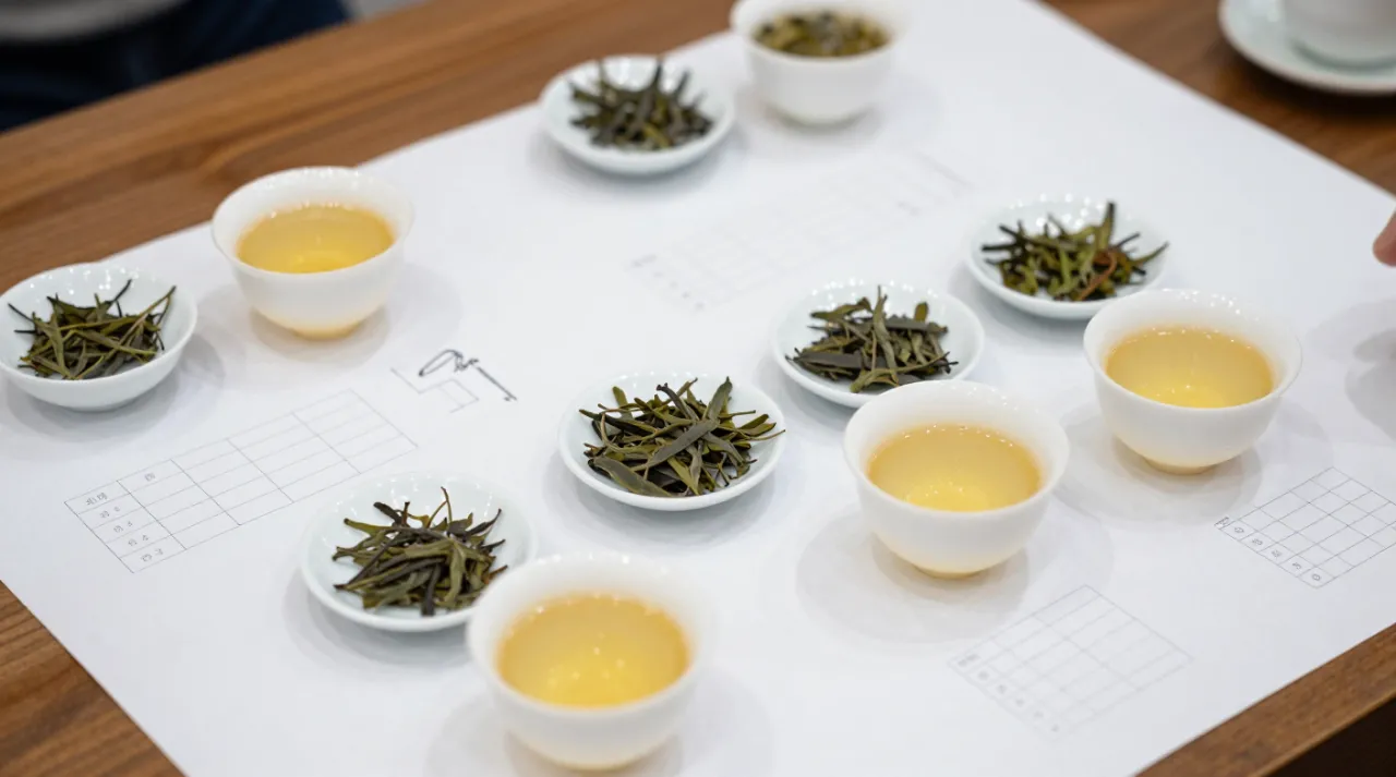 评茶员配图