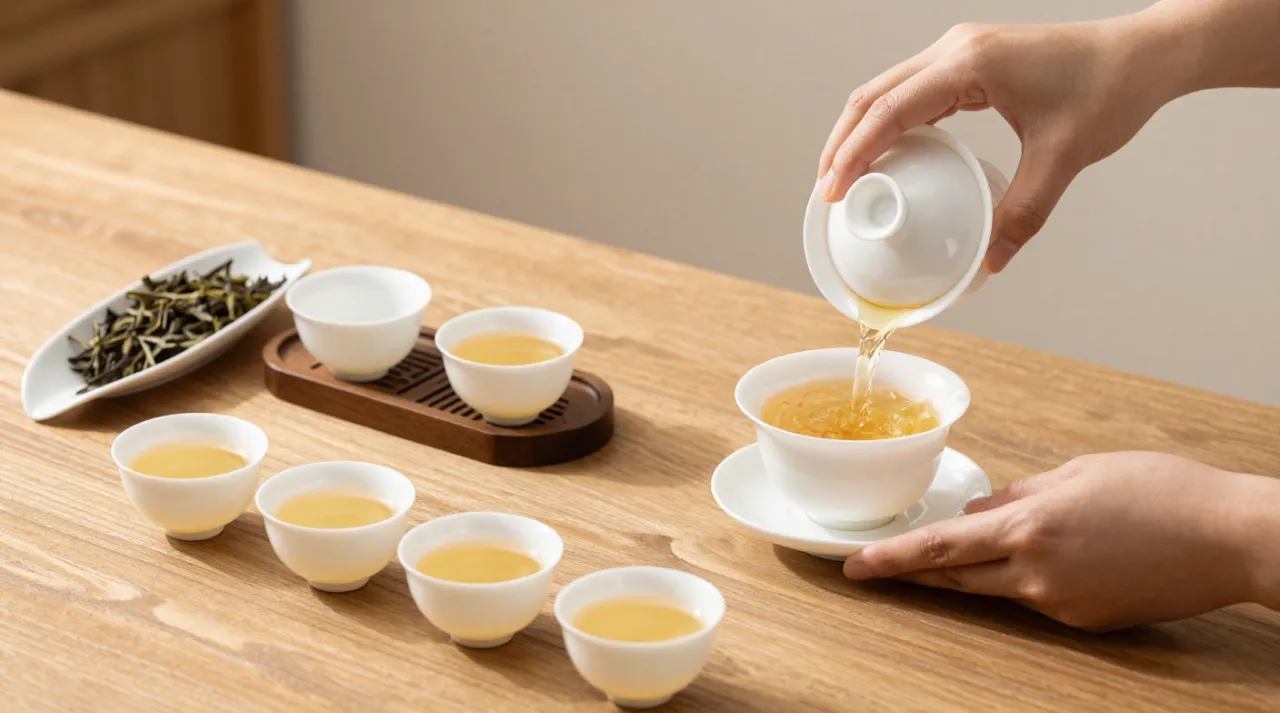 茶艺师配图