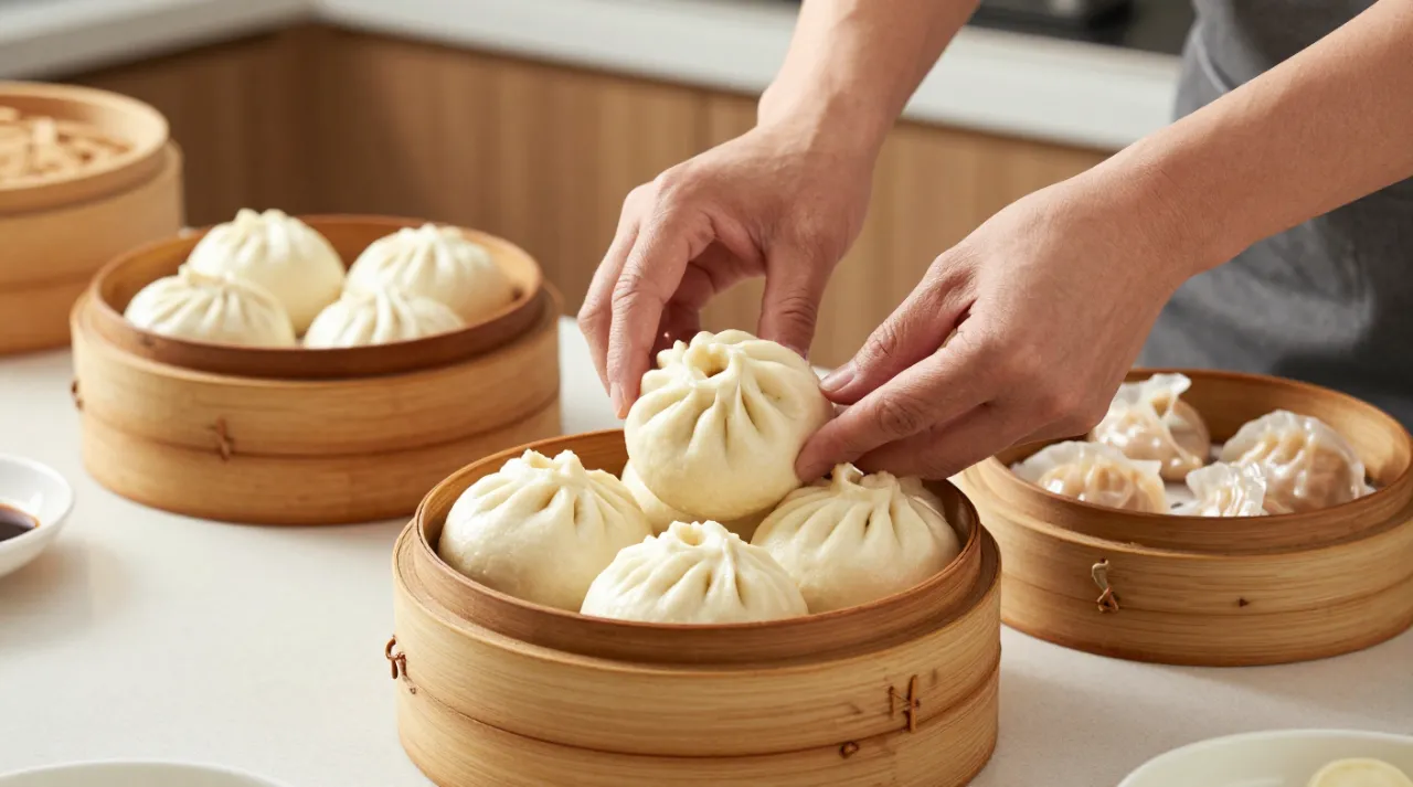 中式面点师配图