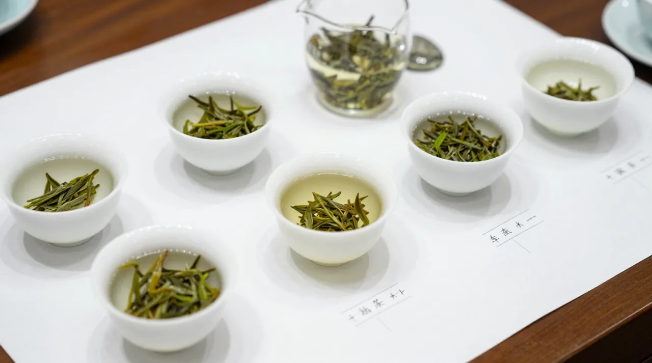 评茶员配图