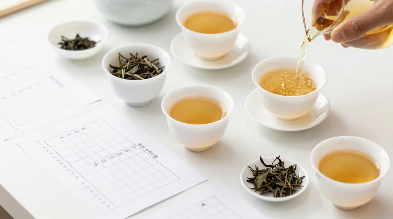 评茶员配图